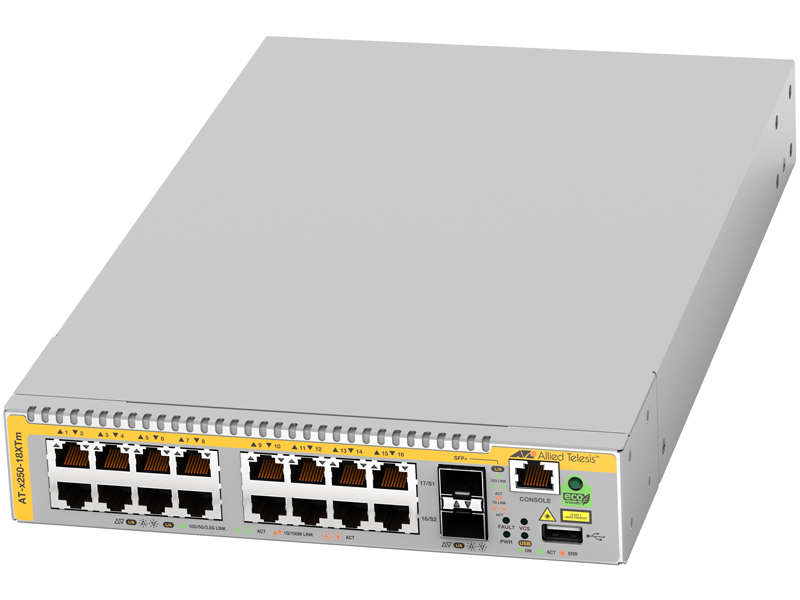 AT-x250-18XTm-N7 アカテﾞミック レイヤー2インテリジェント・スイッチ