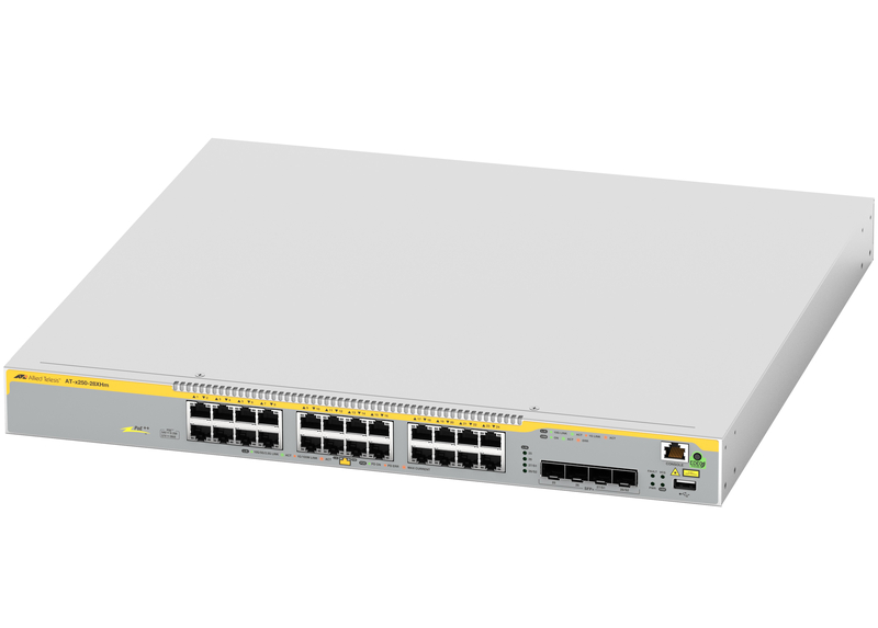 AT-x250-28XHm PoEスイッチ