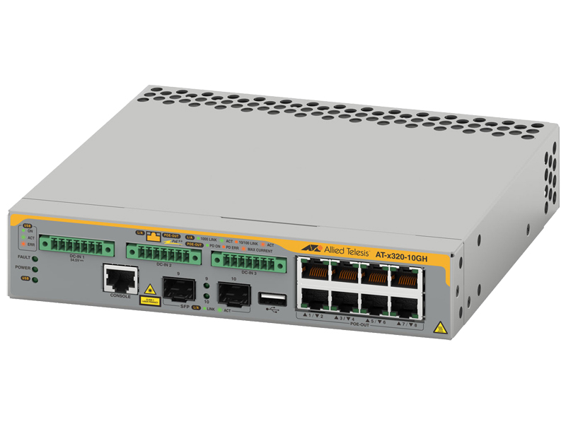 AT-x320-10GH-Z7 PoEスイッチ