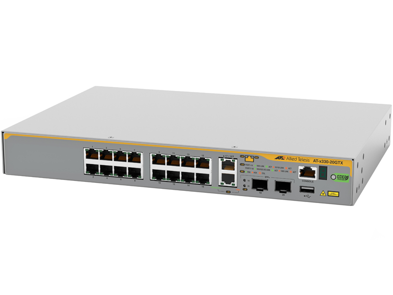 AT-x330-20GTX-Z5 レイヤー3スイッチ