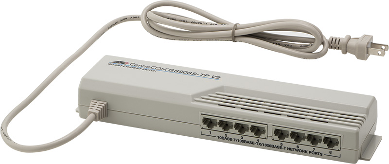 CentreCOM GS908S-TP V2-Z7 レイヤー2スイッチ