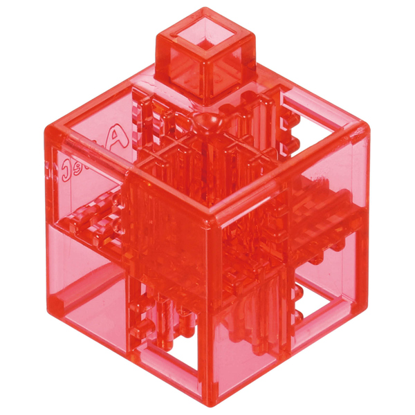 Artecブロック クリア 基本四角 24pcs 赤