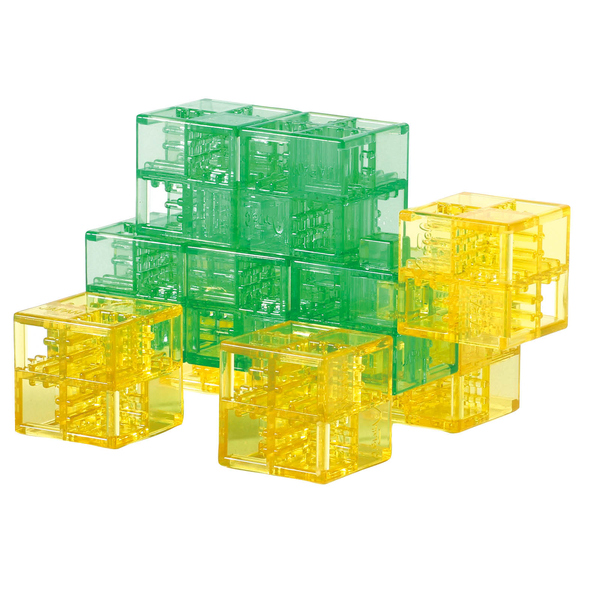 Artecブロック クリア 基本四角 24pcs 黄
