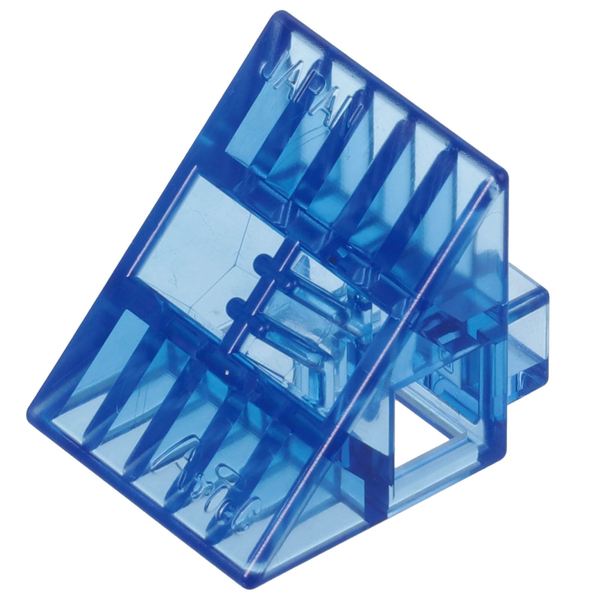 Artecブロック クリア 三角A 8pcs 青