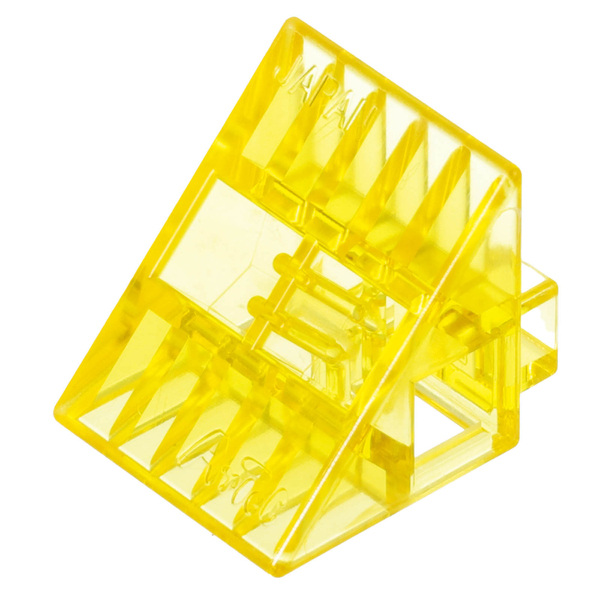 Artecブロック クリア 三角A 8pcs 黄