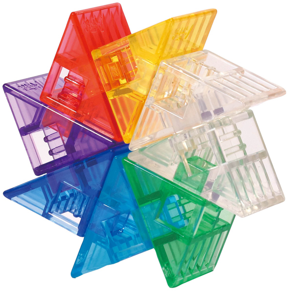 Artecブロック クリア 三角A 8pcs 黄