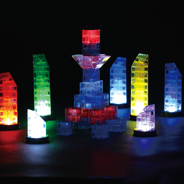 Artecブロック クリア 三角A 8pcs 黄