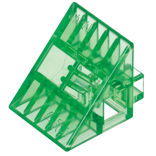 Artecブロック クリア 三角A 8pcs 緑
