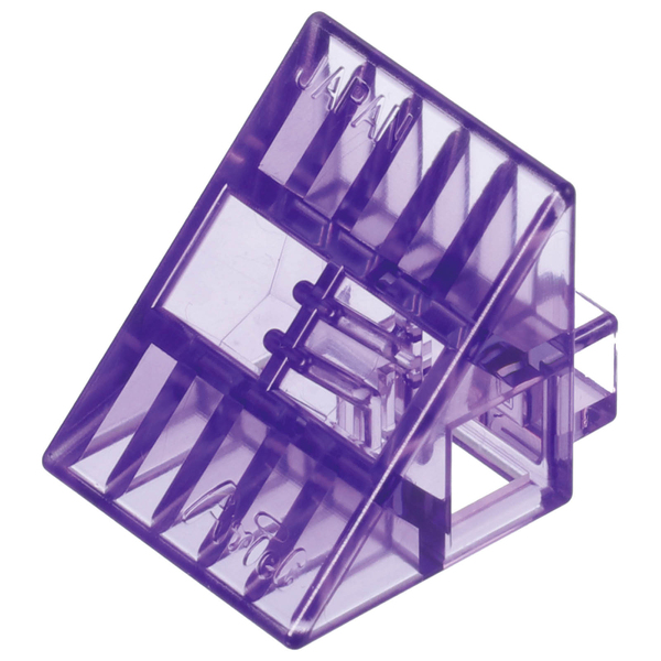 Artecブロック クリア 三角A 8pcs 紫