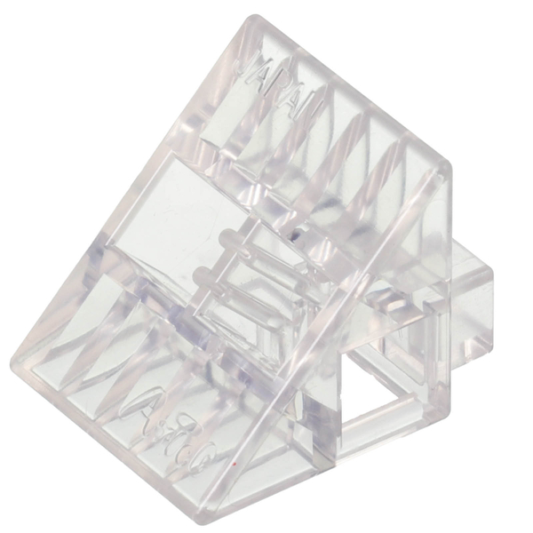 Artecブロック クリア 三角A 8pcs クリア