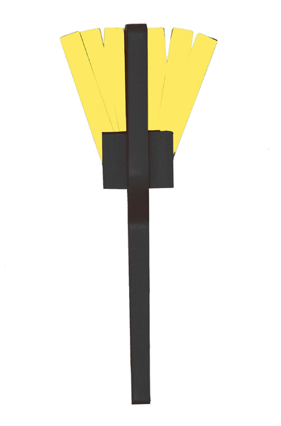 カラーなるこ（着色済） 黒・金バチ