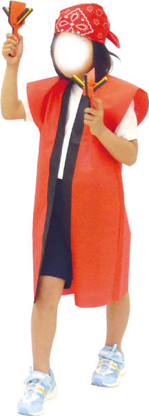 カラーなるこ（着色済） 黒・金バチ