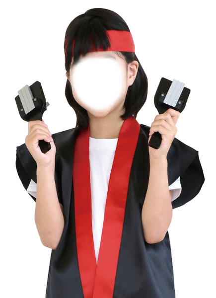 カラーなるこ（着色済） 黒・銀バチ