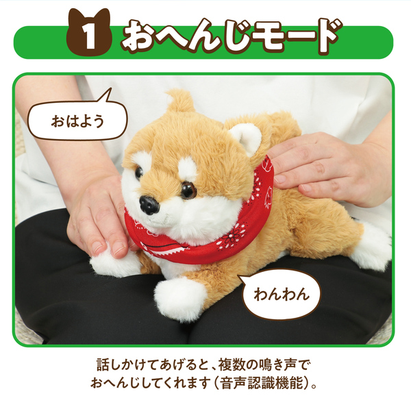 よんで！だっこして！おへんじアニマル2 柴犬