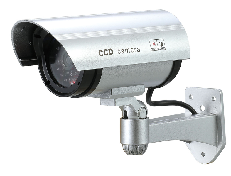 防犯ダミーカメラ（赤色LED点滅タイプ）