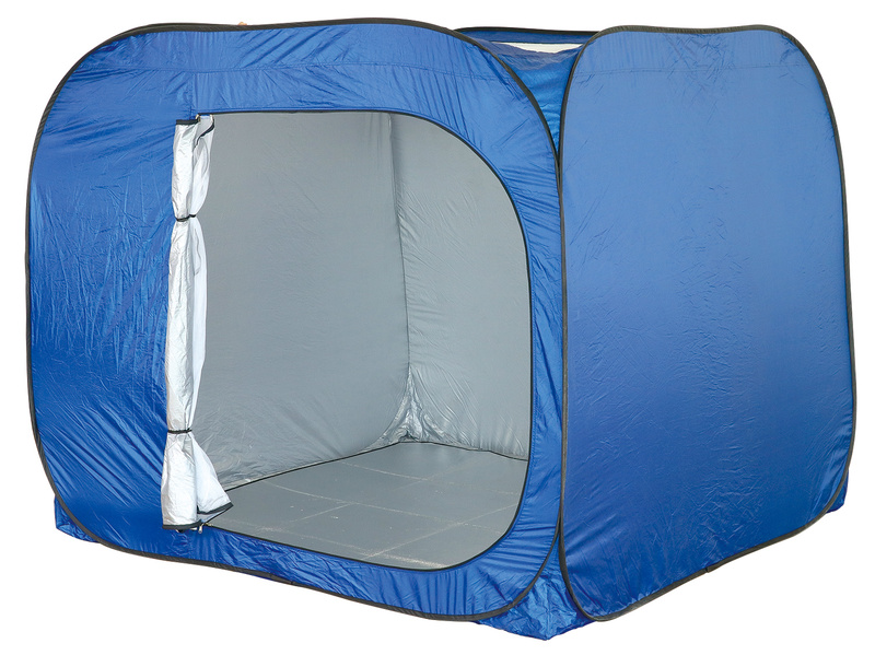 ワンタッチ簡易避難テント