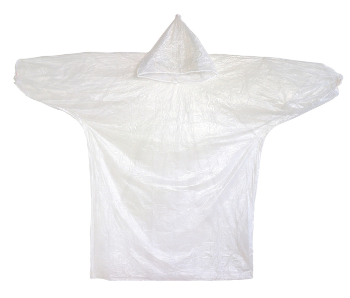 長袖レインポンチョ