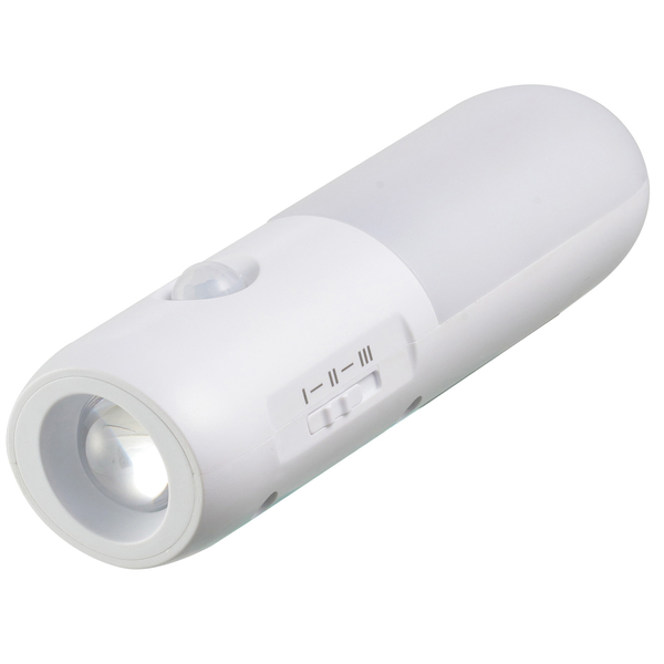 懐中電灯付防災センサーライト