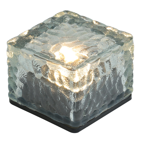 ソーラー充電式LEDガーデンライト 電球色 2個