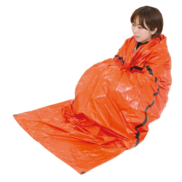 静音防寒寝袋（オレンジ）（30個組）