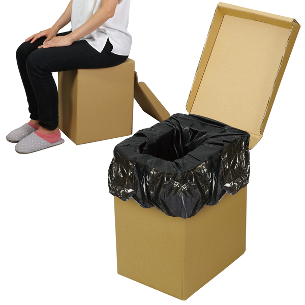 ATエコダントイレ2 袋・凝固剤・ポケットティッシュ 30回セット