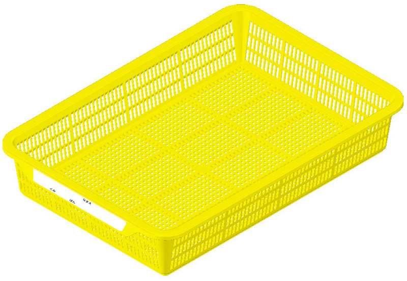 メッシュ引出し B5（黄）