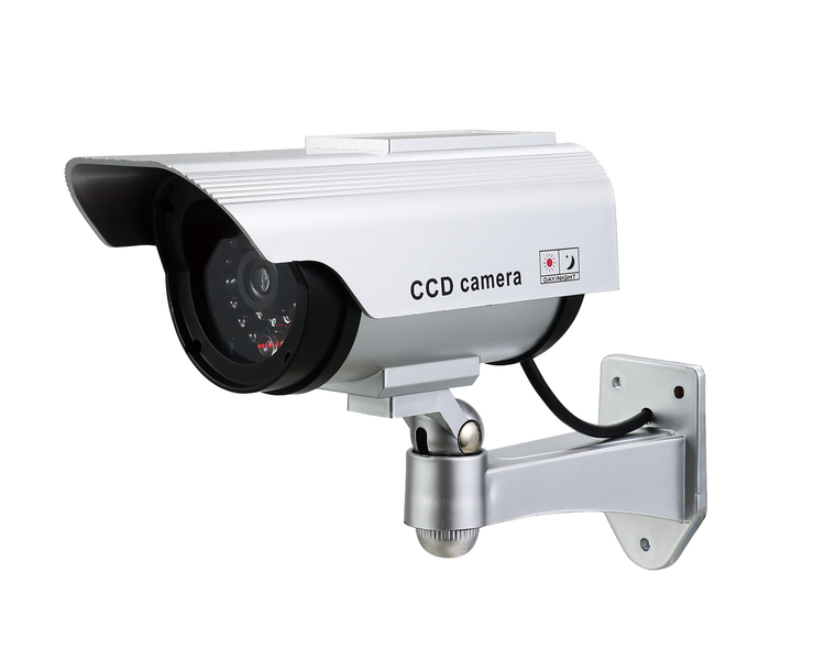 防犯ダミーカメラ（ソーラーパネル搭載タイプ）