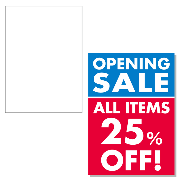 ターポリン ポスター 594×420mm