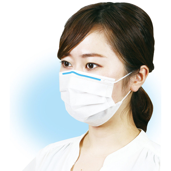 99%カット不織布ソフトマスク(個包装)50枚入 S