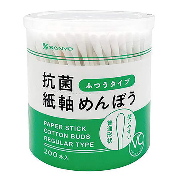 VC抗菌紙軸めんぼう 200本入