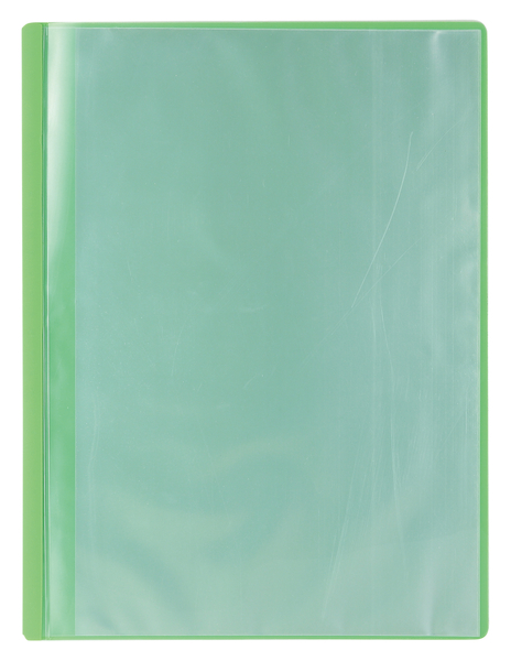 薄型クリアブックA4 横入れ 10ポケット グリーン