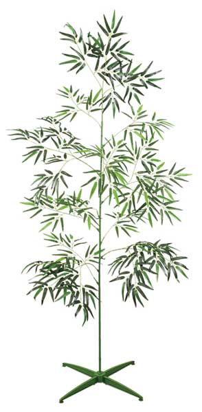 七夕用特大笹 2m スタンド付き