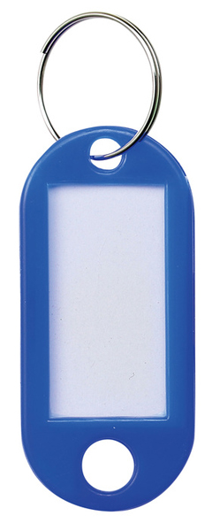 キーホルダー名札 5色30個入（片面表示タイプ）