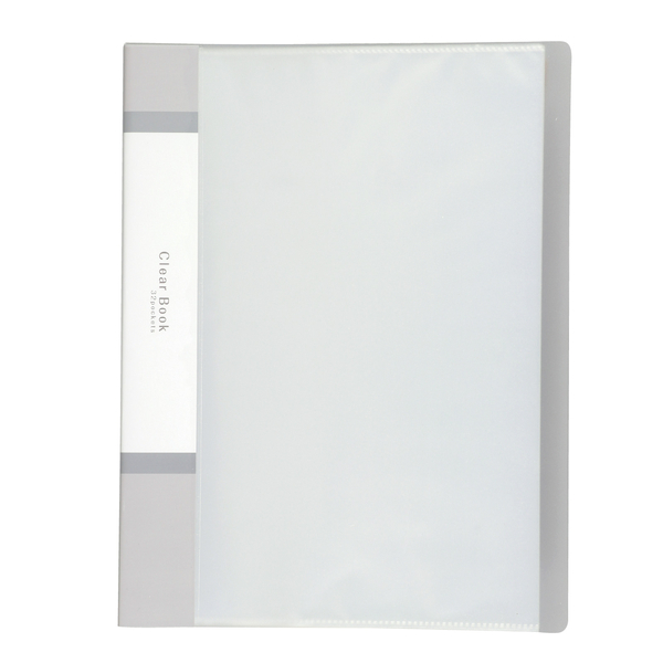 クリアブックA4 横入れ 40ポケット クリア
