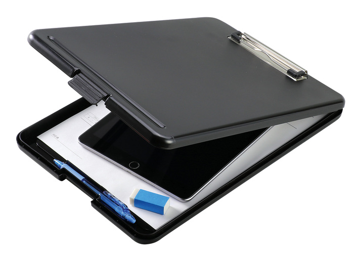 クリップボードフォルダーA4（黒）