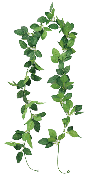 フェイクグリーン ガーランド バラ 葉のみ