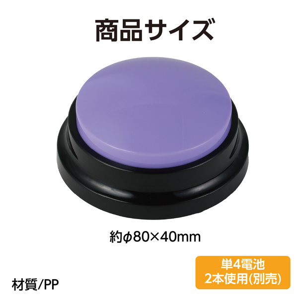 RECプッシュ パープル
