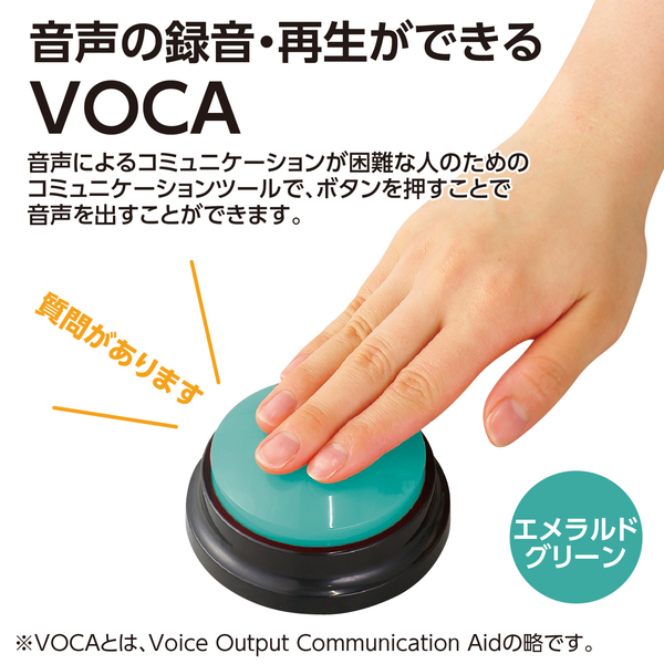 RECプッシュ エメラルドグリーン