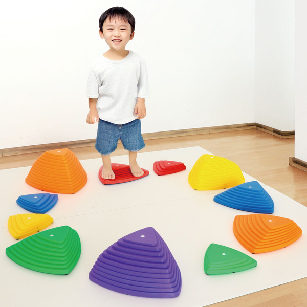 三角バランスストーン 11個