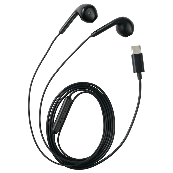 インナーイヤー型マイク付きイヤホン Type-C