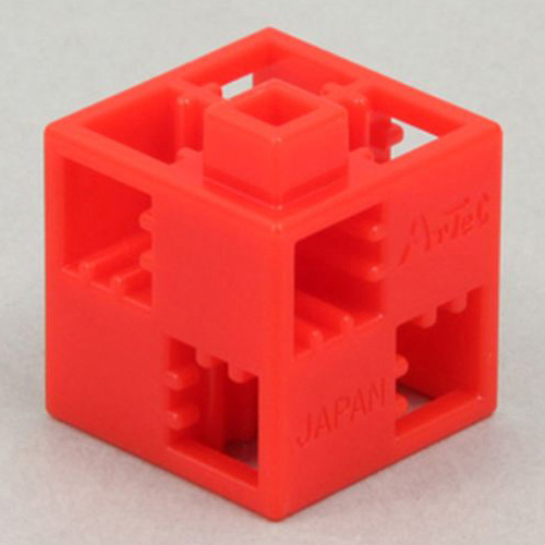 Artecブロック 基本四角 24P 赤