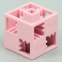 Artecブロック 基本四角 24P 薄ピンク