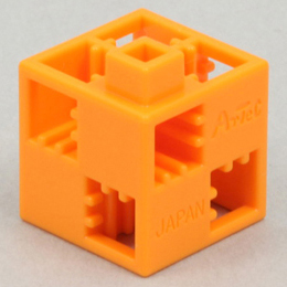 Artecブロック 基本四角 24P オレンジ