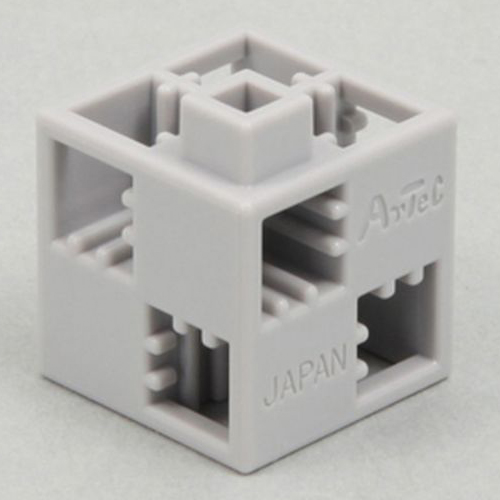 Artecブロック 基本四角 24P 薄グレー