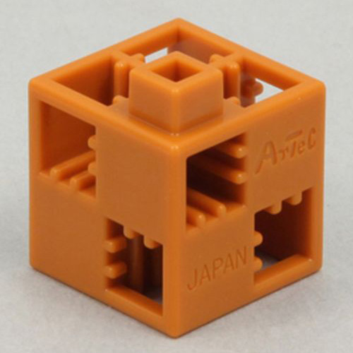Artecブロック 基本四角 24P 茶