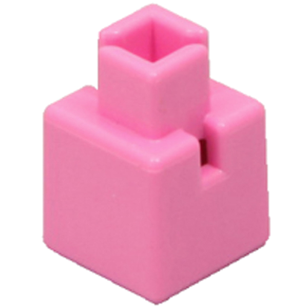 Artecブロック ミニ四角 20P ピンク