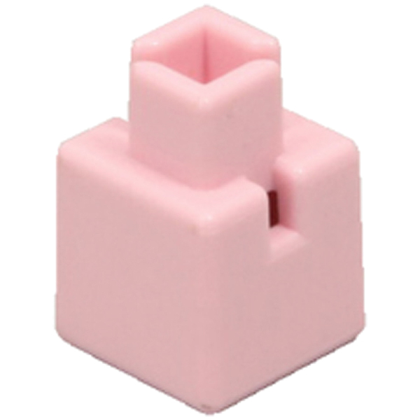 Artecブロック ミニ四角 20P 薄ピンク