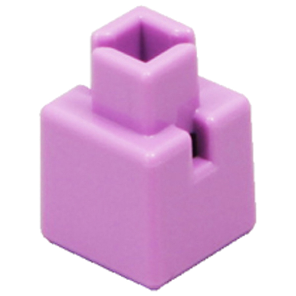 Artecブロック ミニ四角 20P 薄紫