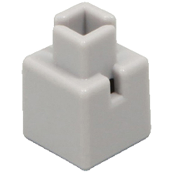 Artecブロック ミニ四角 20P 薄グレー