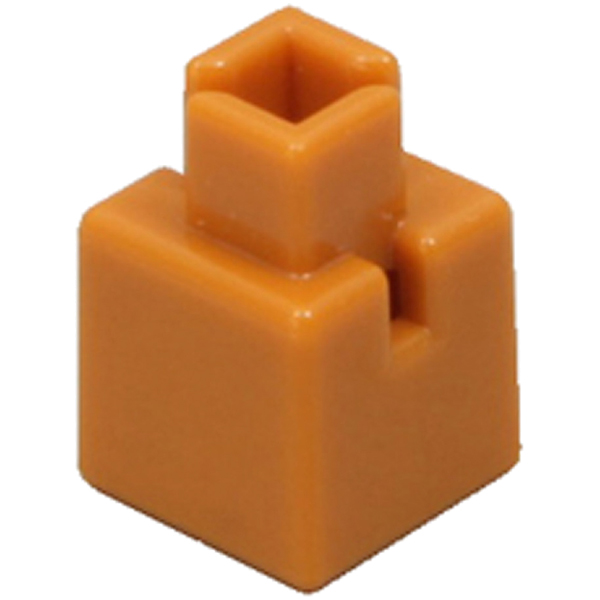 Artecブロック ミニ四角 20P 茶